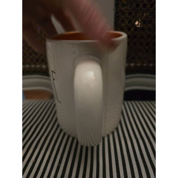 NWT Rae Dunn Halloween Beware Spider Icon Coffee Mug - Picture 3 of 10